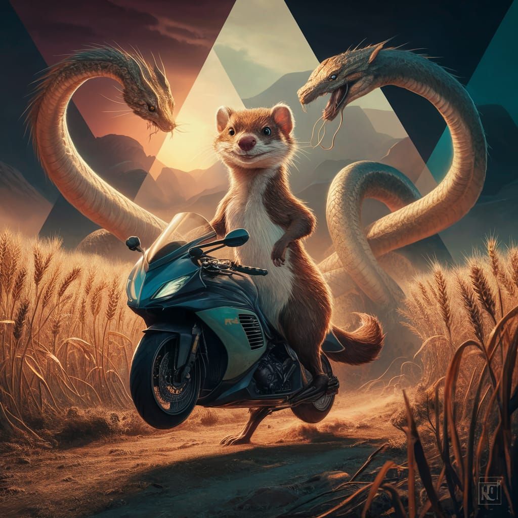 Wheat Weasel Ouroboros IV