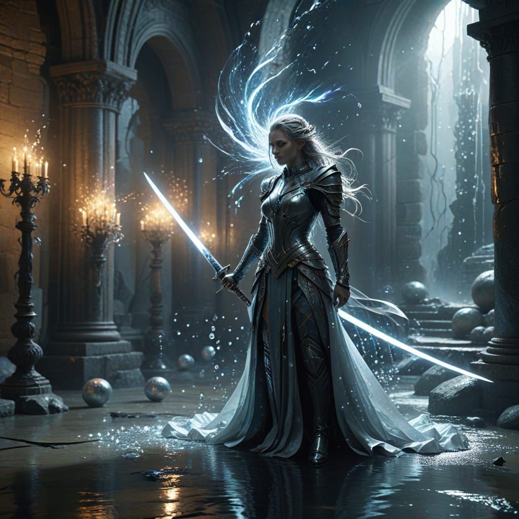 Opalescent Light Armor in Mystical Stone Room