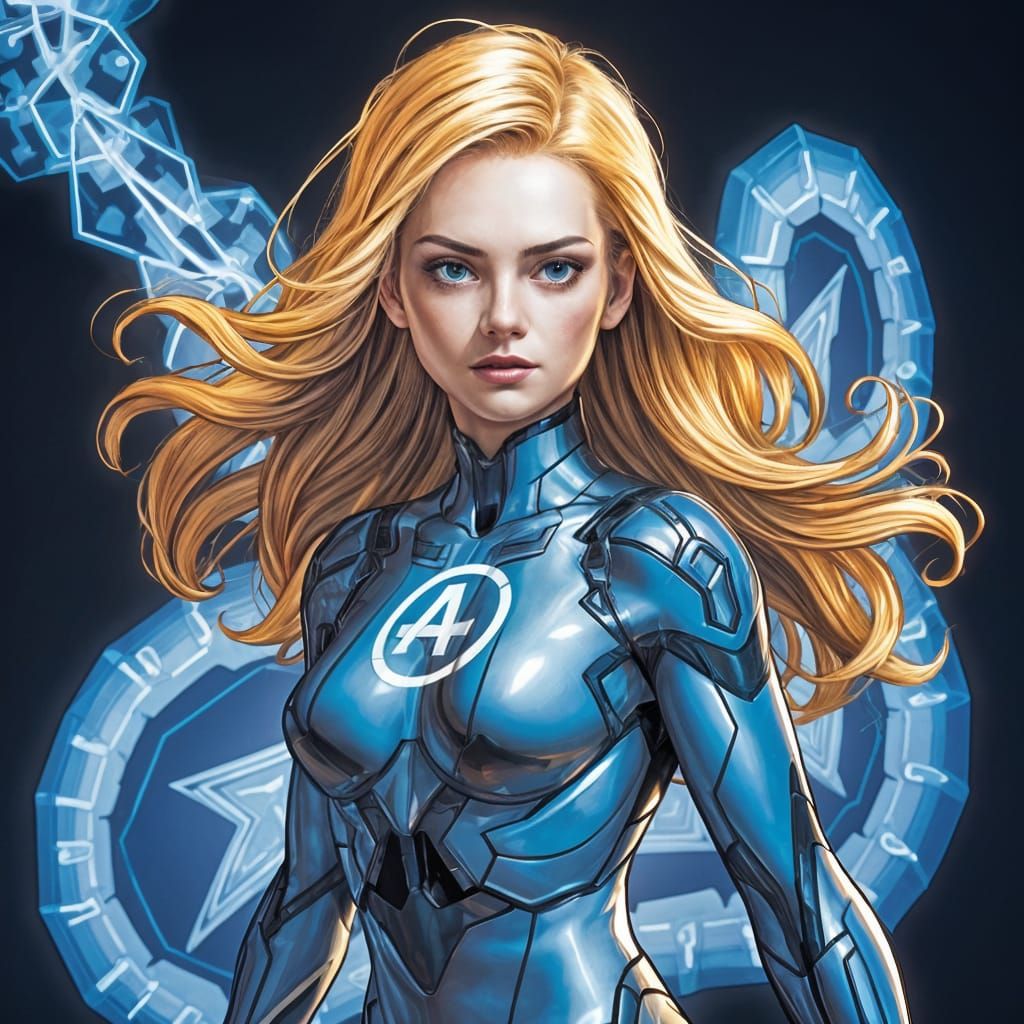 Invisible Susan Richards of Fantastic Four