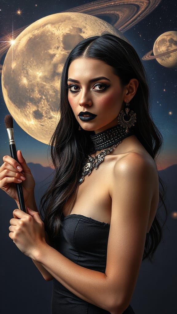 Gothic paintbrush 🖌️