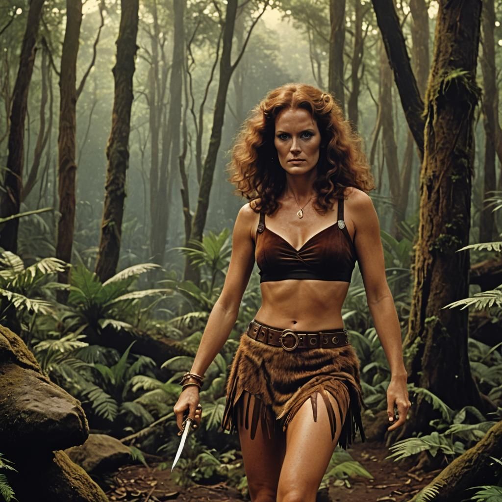 No. 19 Louise Jameson as Leela in The Face Of Evil