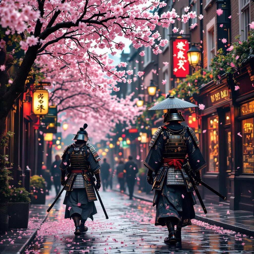 Samurai in Dublin: A Historical-Fantasy Blend