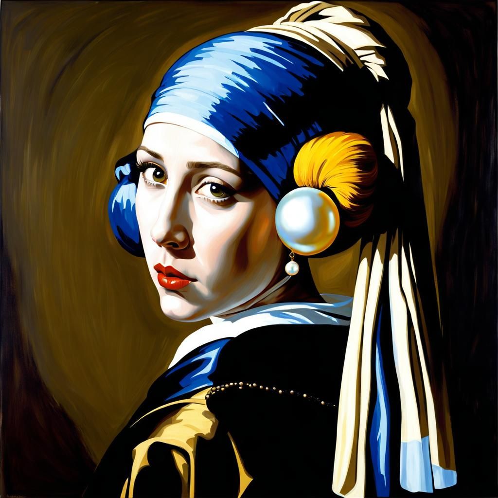Leia as Girl with a Pearl Earring
