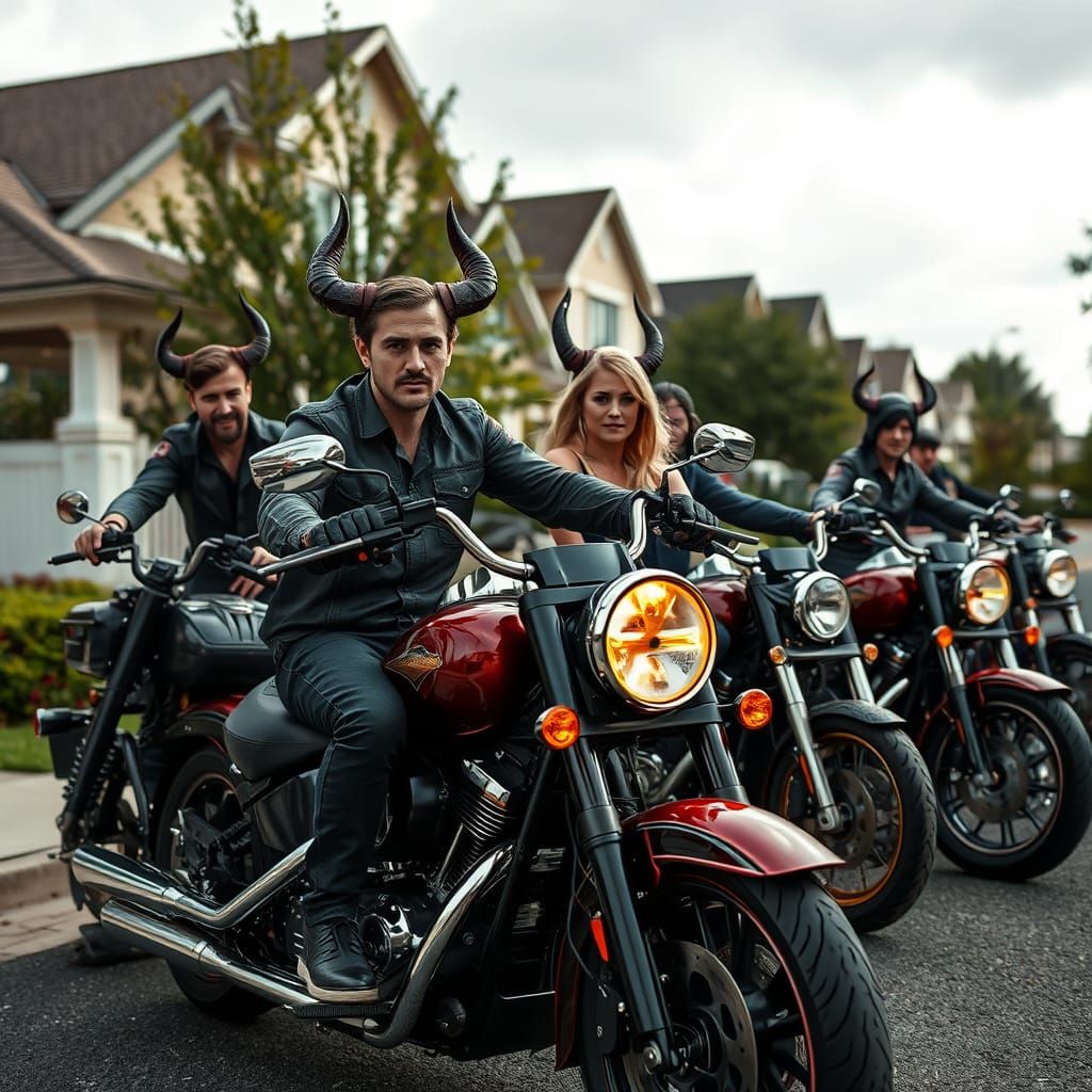 When the Demons Visit ... They will roll in like a storm!