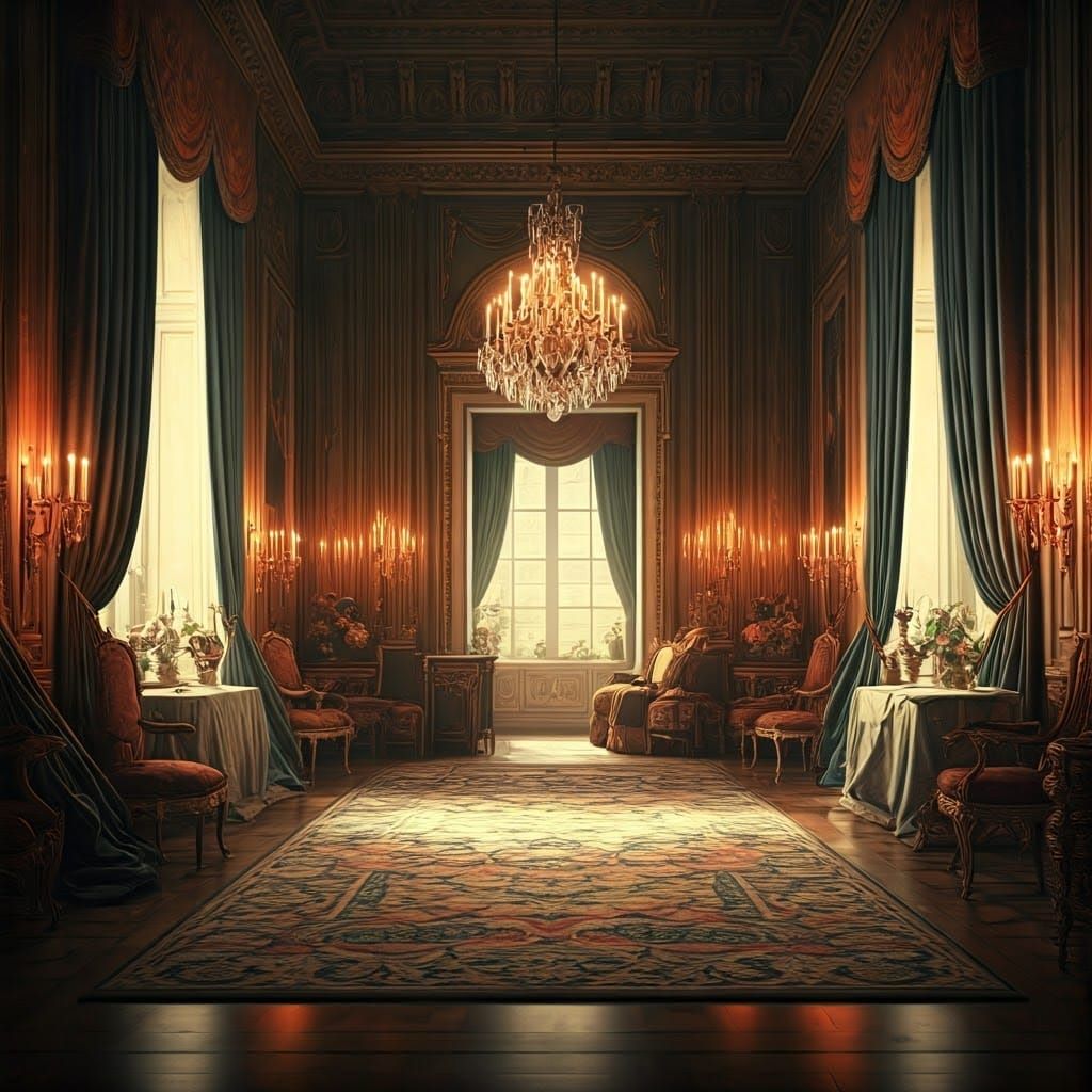 Baroque Masterpiece: Lavish 17th-Century European Aristocrac...