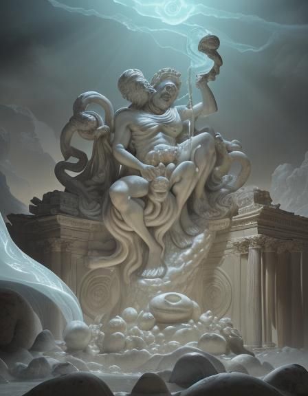 Baroque Science Fantasy God of Consumption