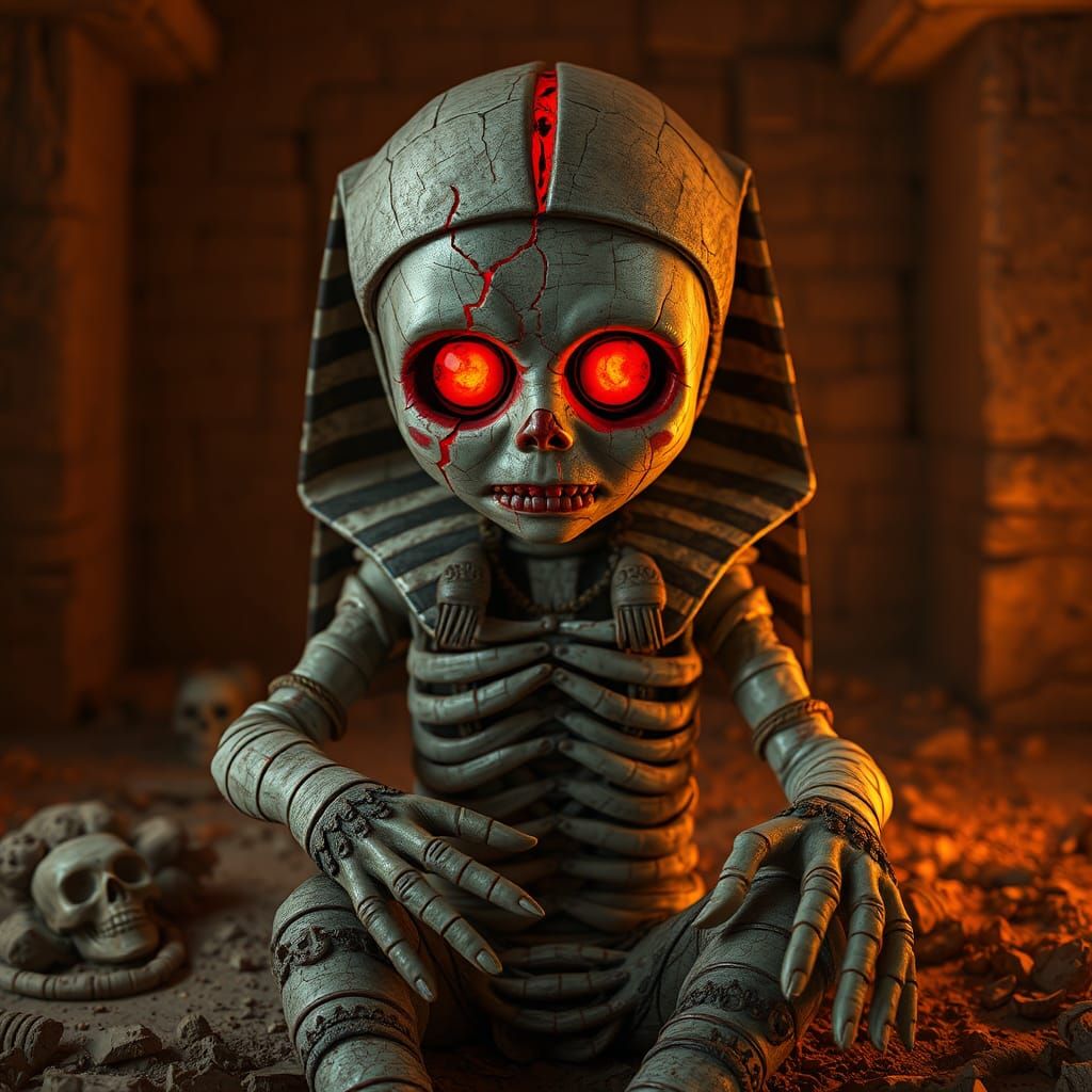 Cursed Objects ( Pharao mummy )