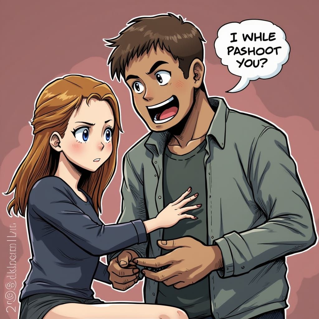 Intimate Massage Scene in a Romantic Setting