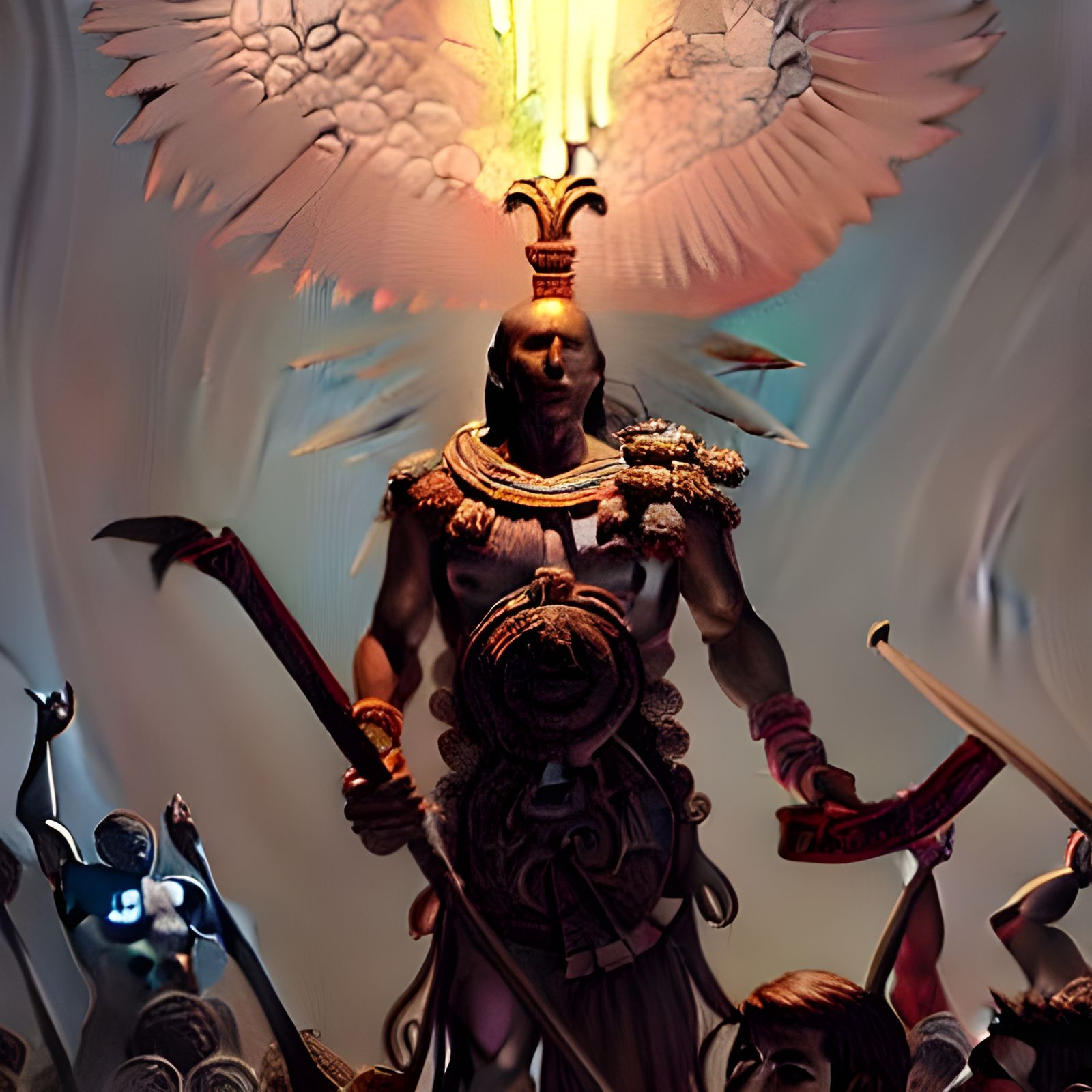 Pungarecha, Purepecha God of War, Divine and Victorious