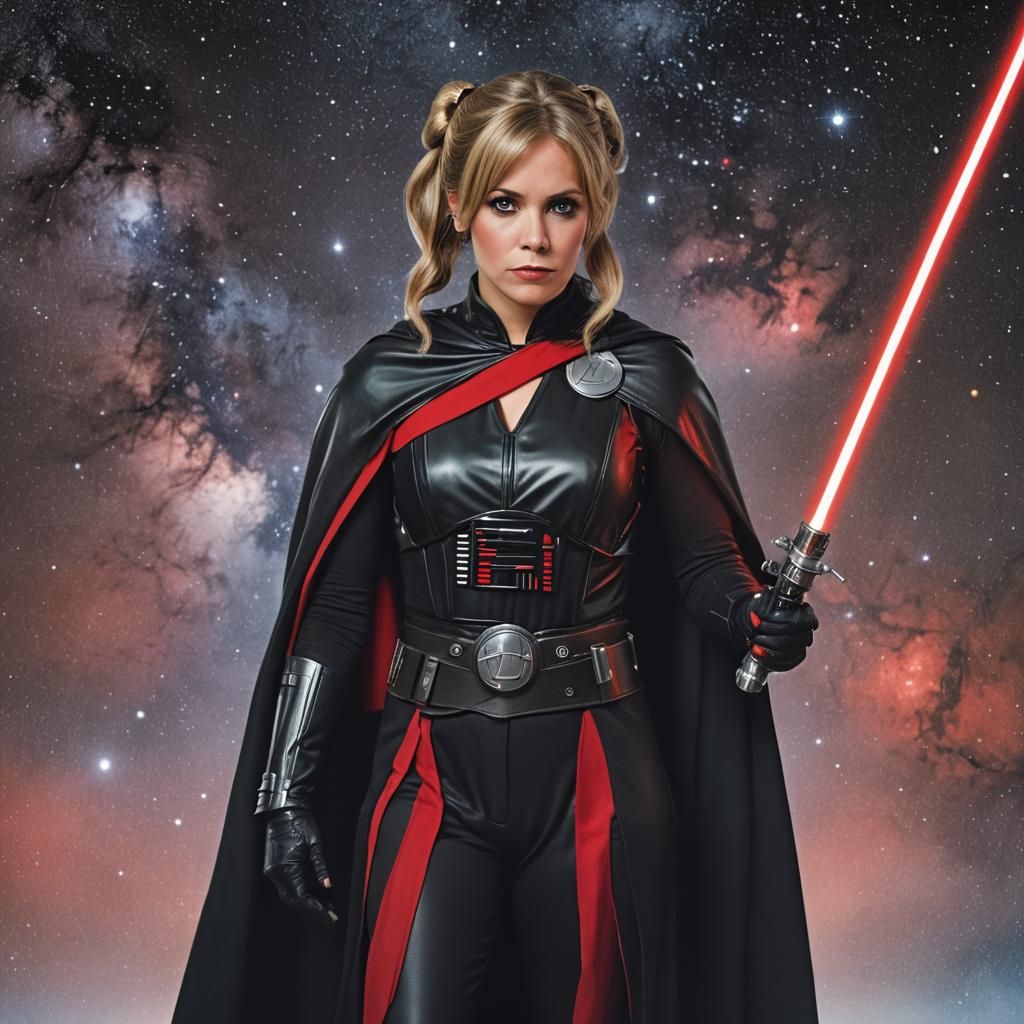 Sith Warrior Cosplay Portrait in Photorealistic Style