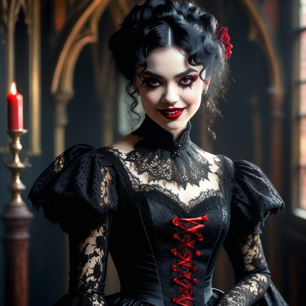 Darla, prom night. Model test : Juggernaut V9