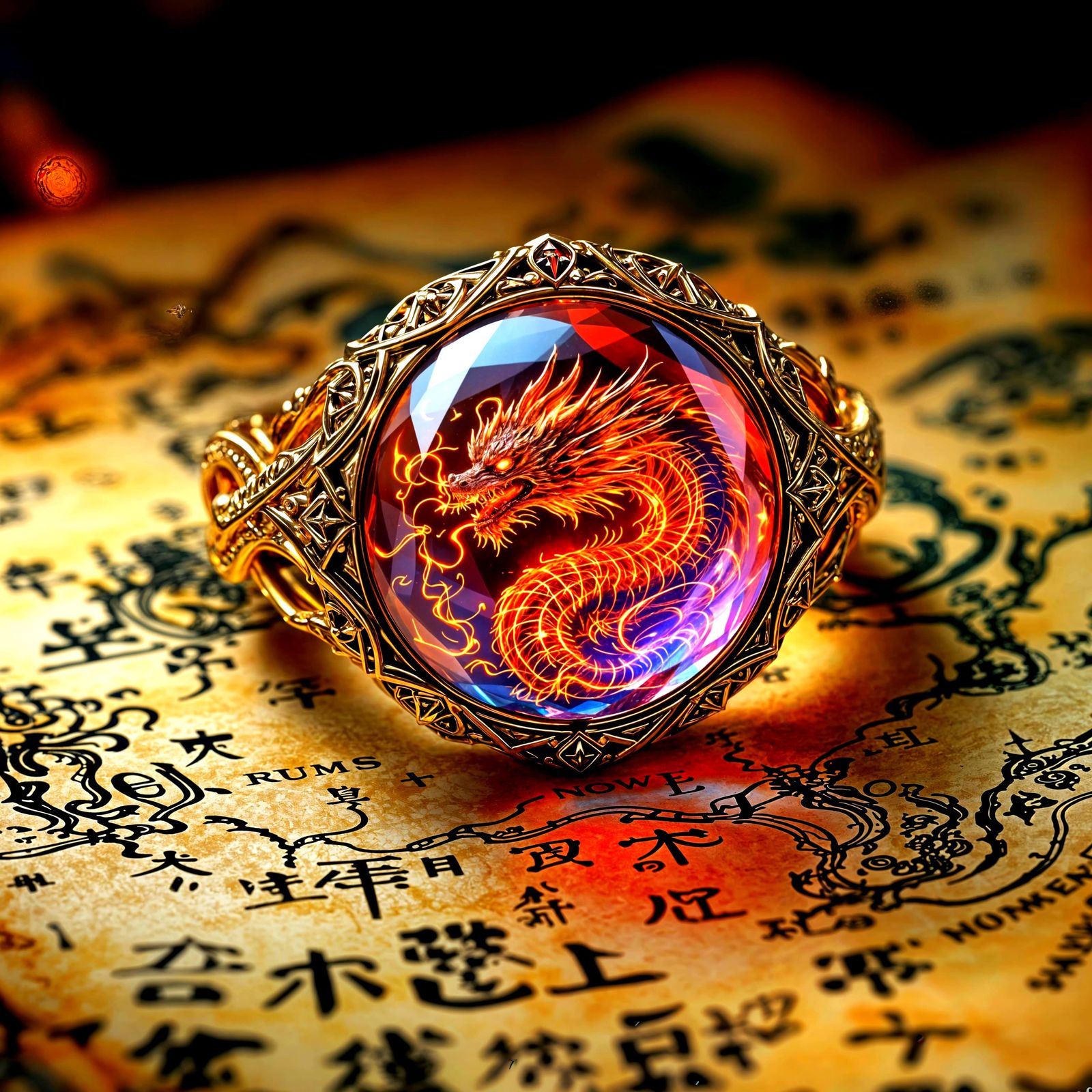 Dragons blood Ring