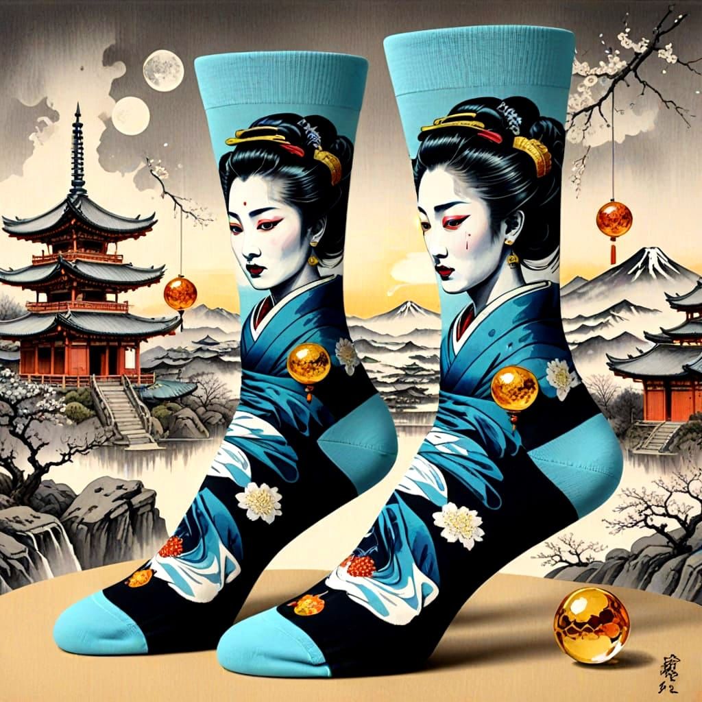 Geisha Socks