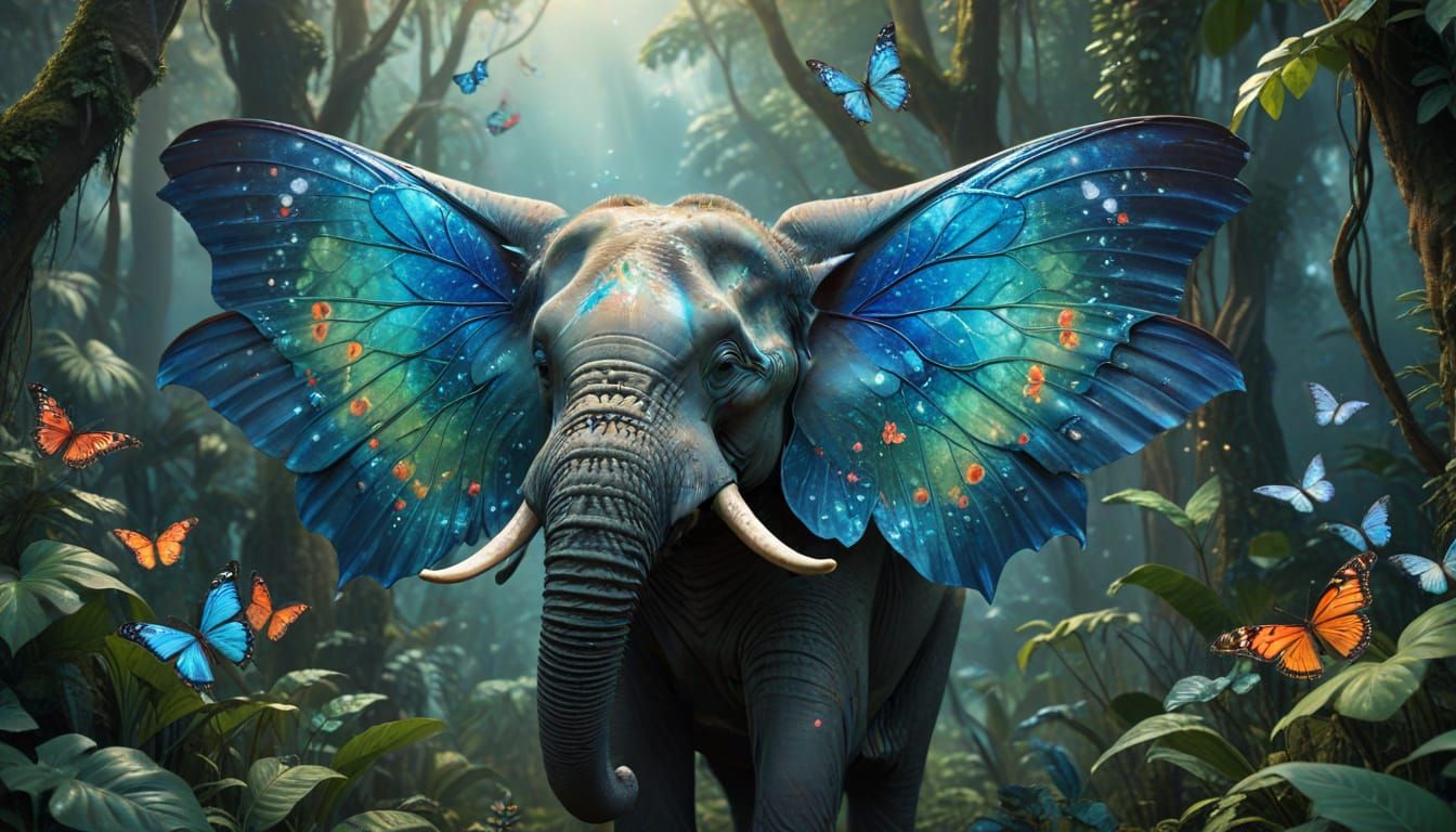 Elephatterfly