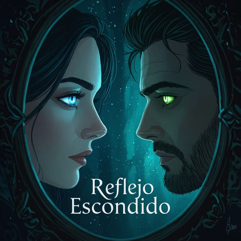 Glowing Eyes in the Dark, Digital Art