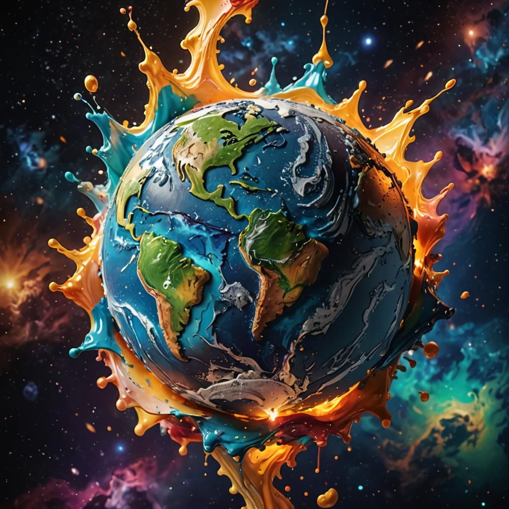 Earth as Candle in Cosmic Space