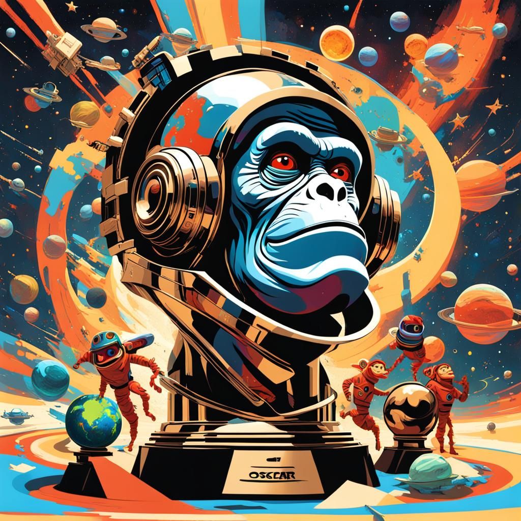 Oscar trophy 🎬for Pixar Disney animation,