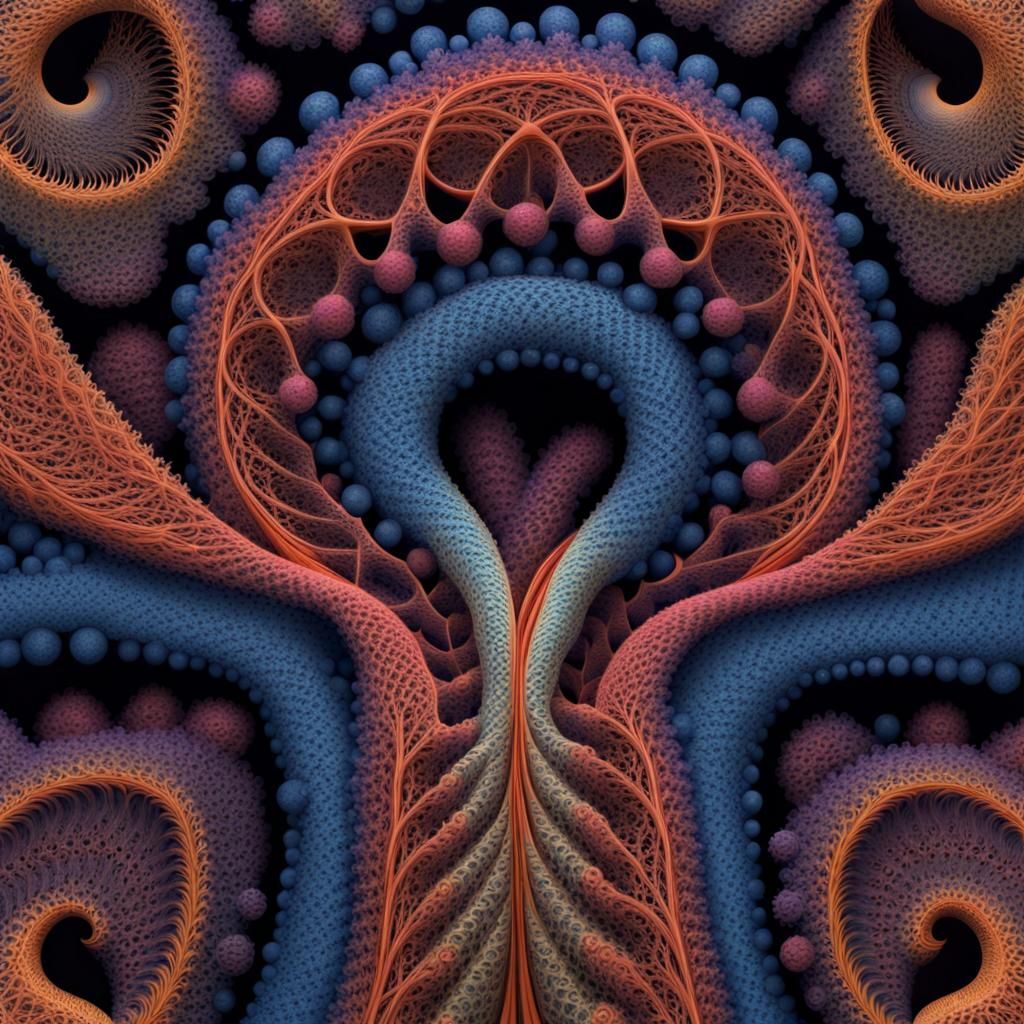 Intricate Fractal Patterns in 8K Resolution