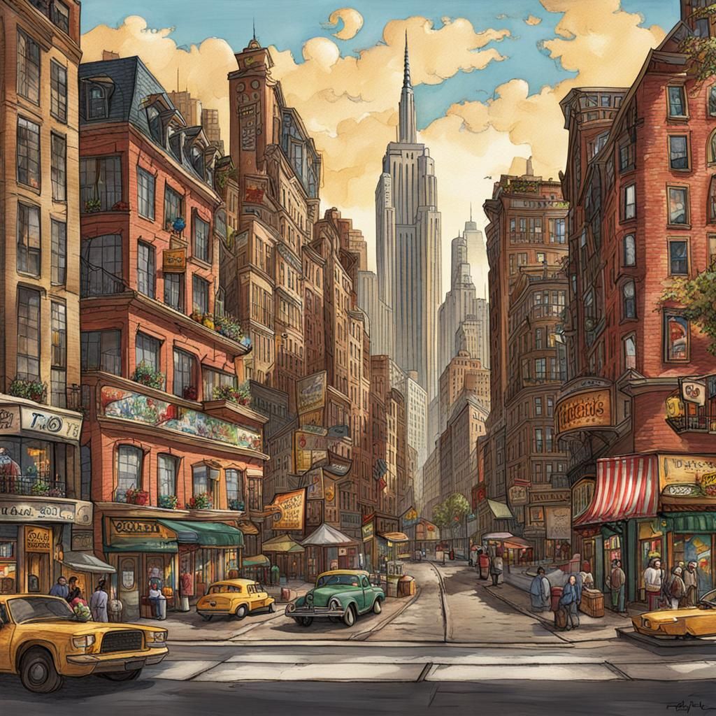 Fable Town: New York Cityscapes