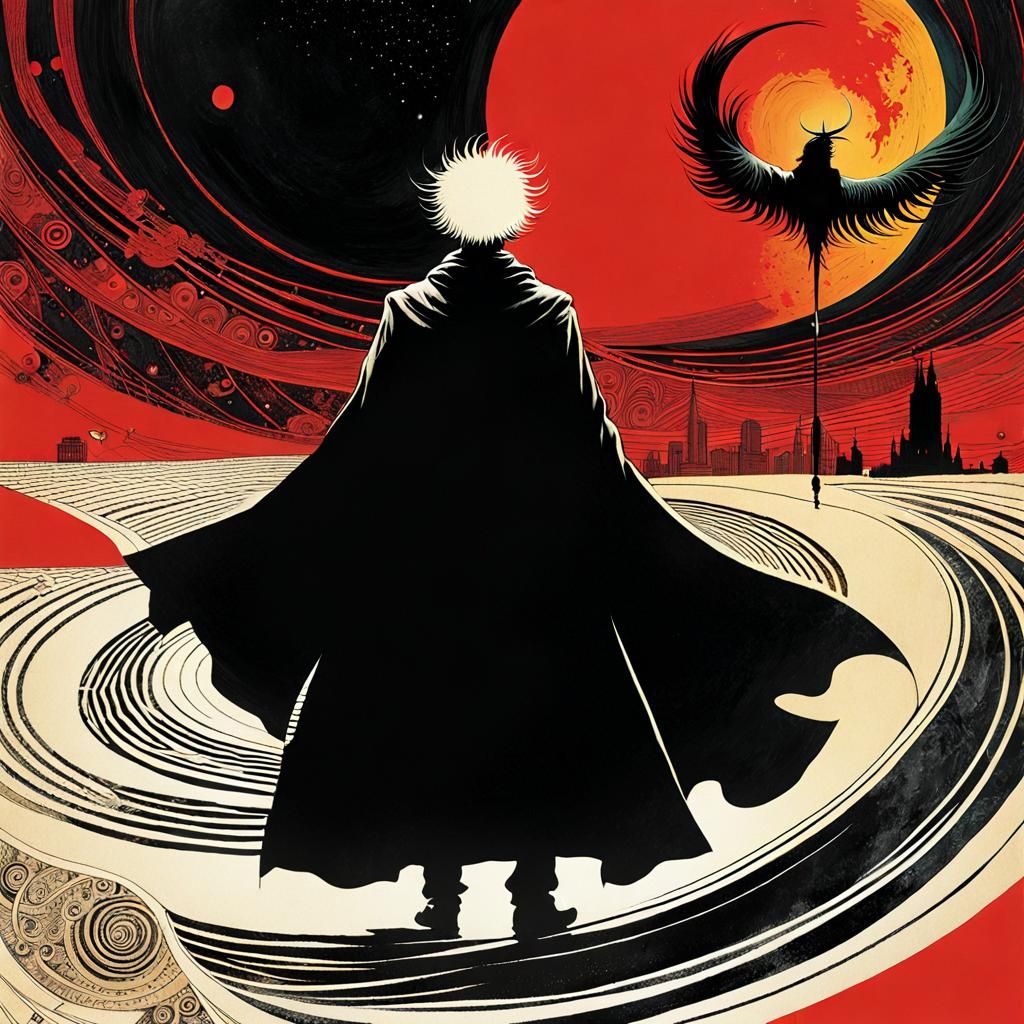 Sandman Nightmare Frequencies Visualization in Comic Book St...