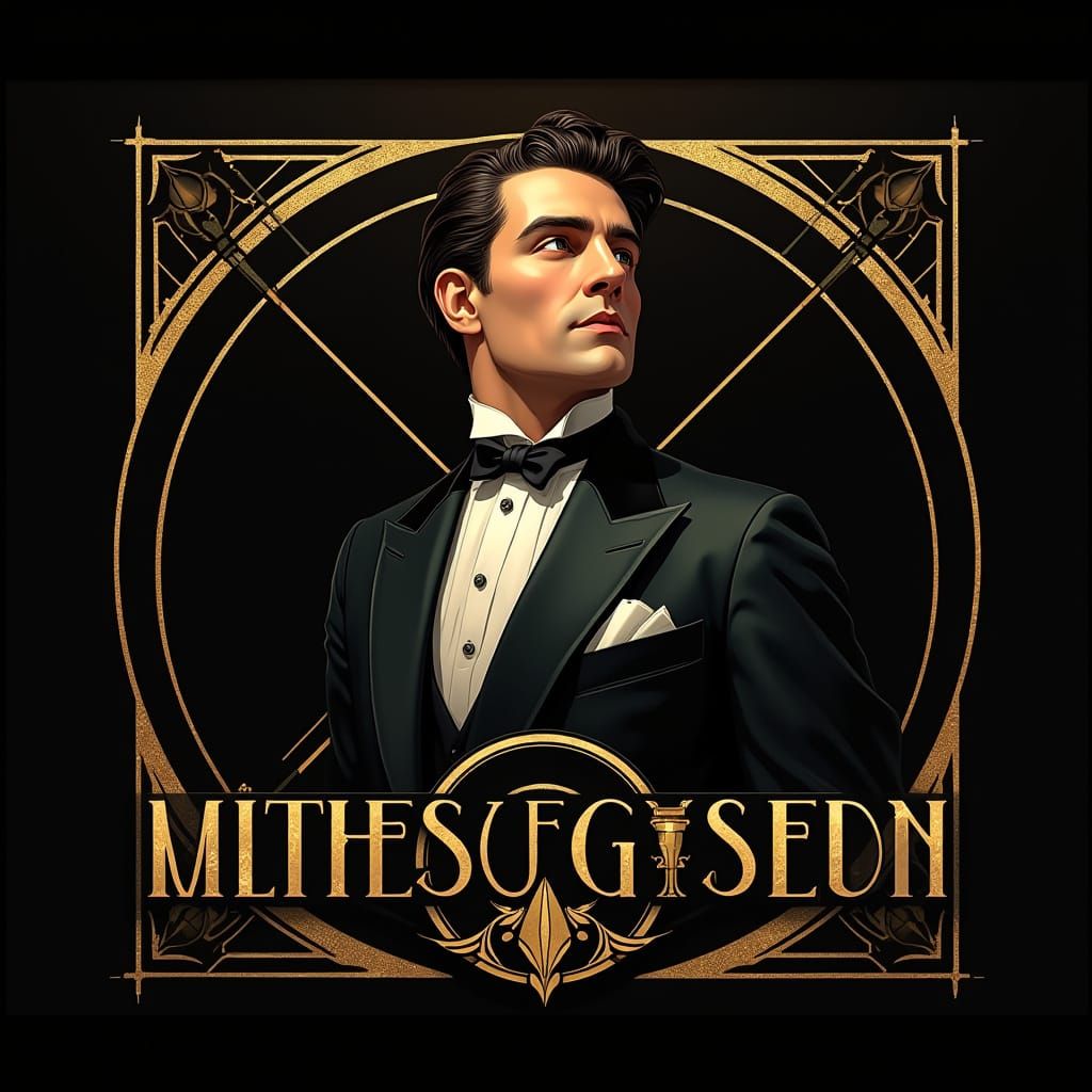 Hopeful Émile Coué in Art Deco Luxury