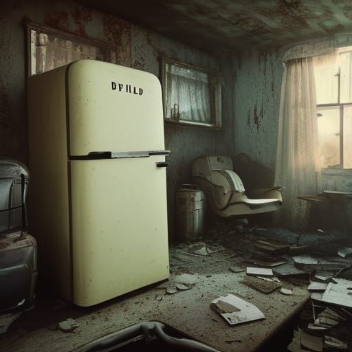 Post apocalyptic fridge