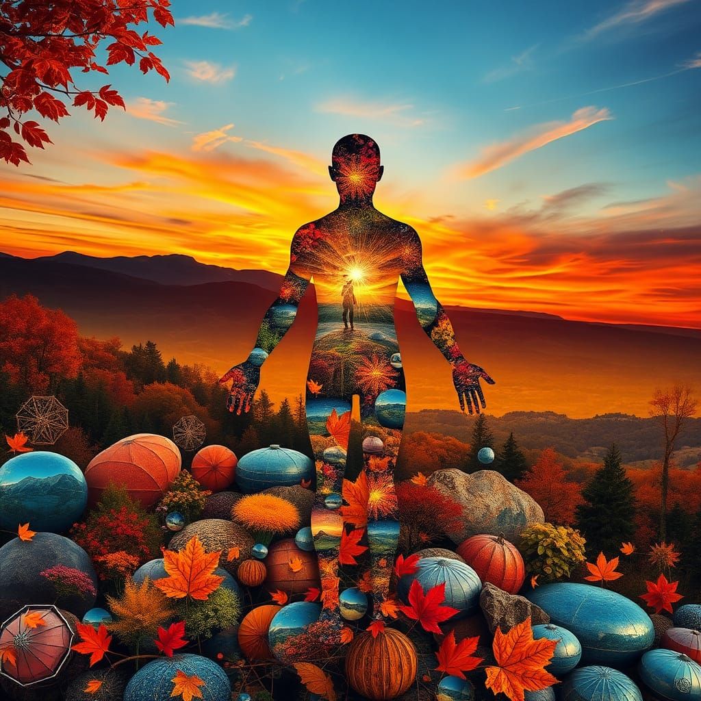 Mesmerizing Bio Art: Glowing Human Connections in Digital Co...