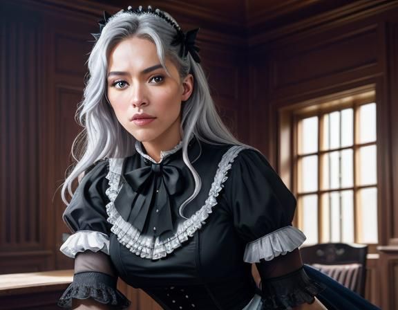 Grayfia Lucifuge Reborn as Live Action Maid