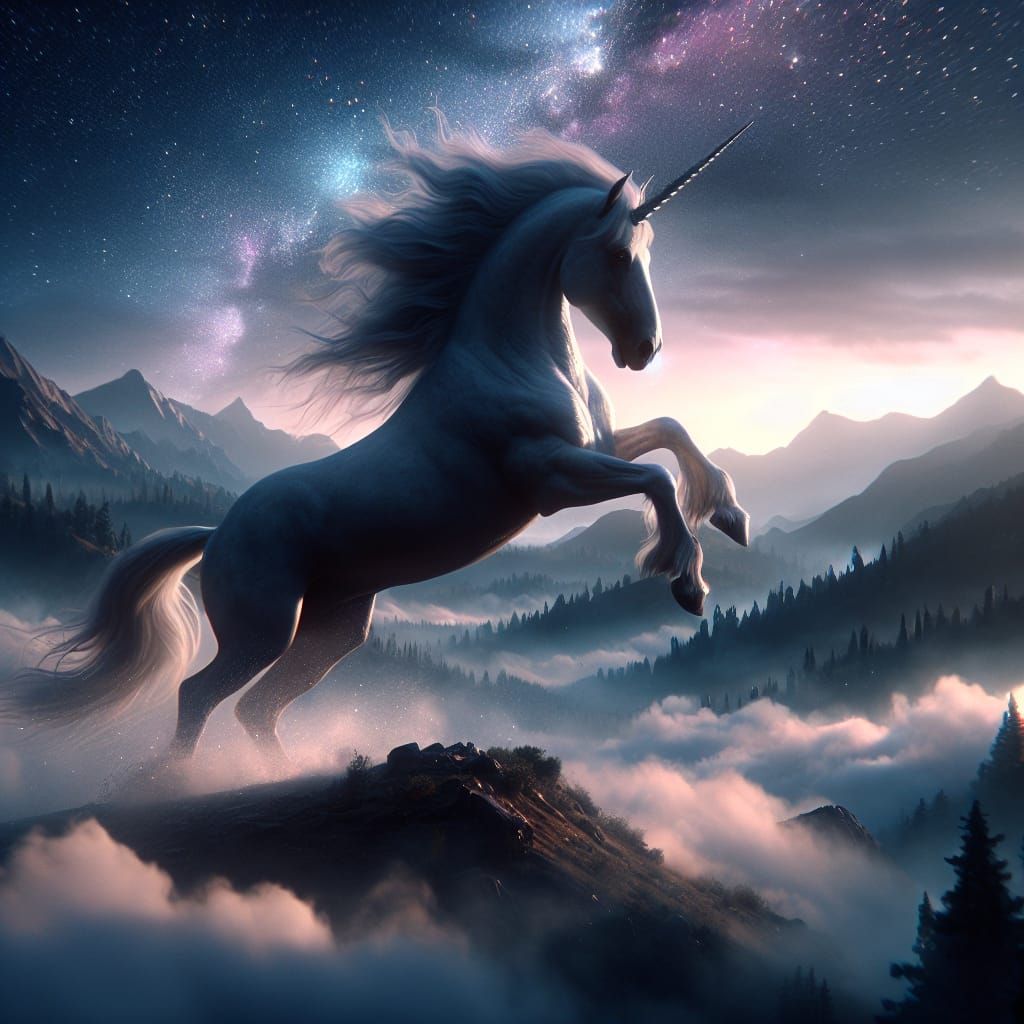 photorealistic, magical unicorn, epic, cinematic, 16K, 32K