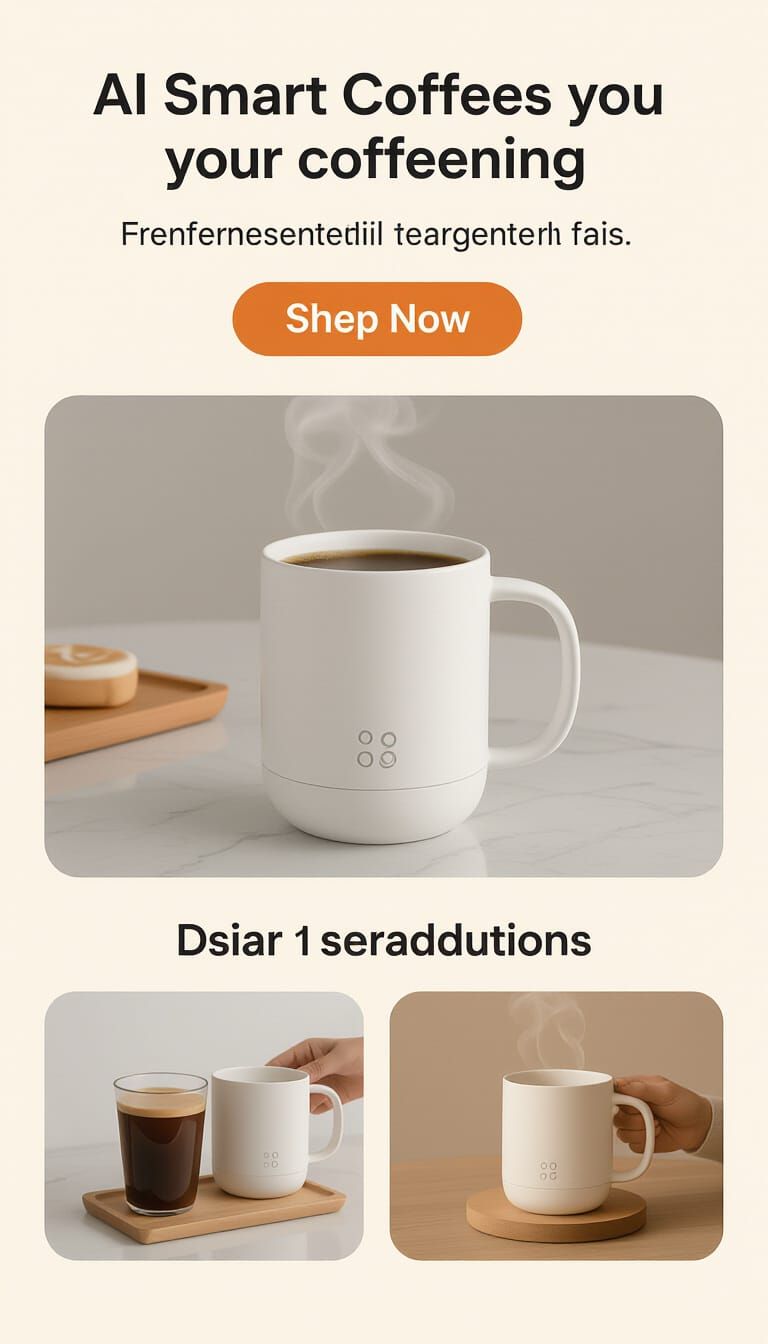 AI-Powered Smart Coffee Mug Concept