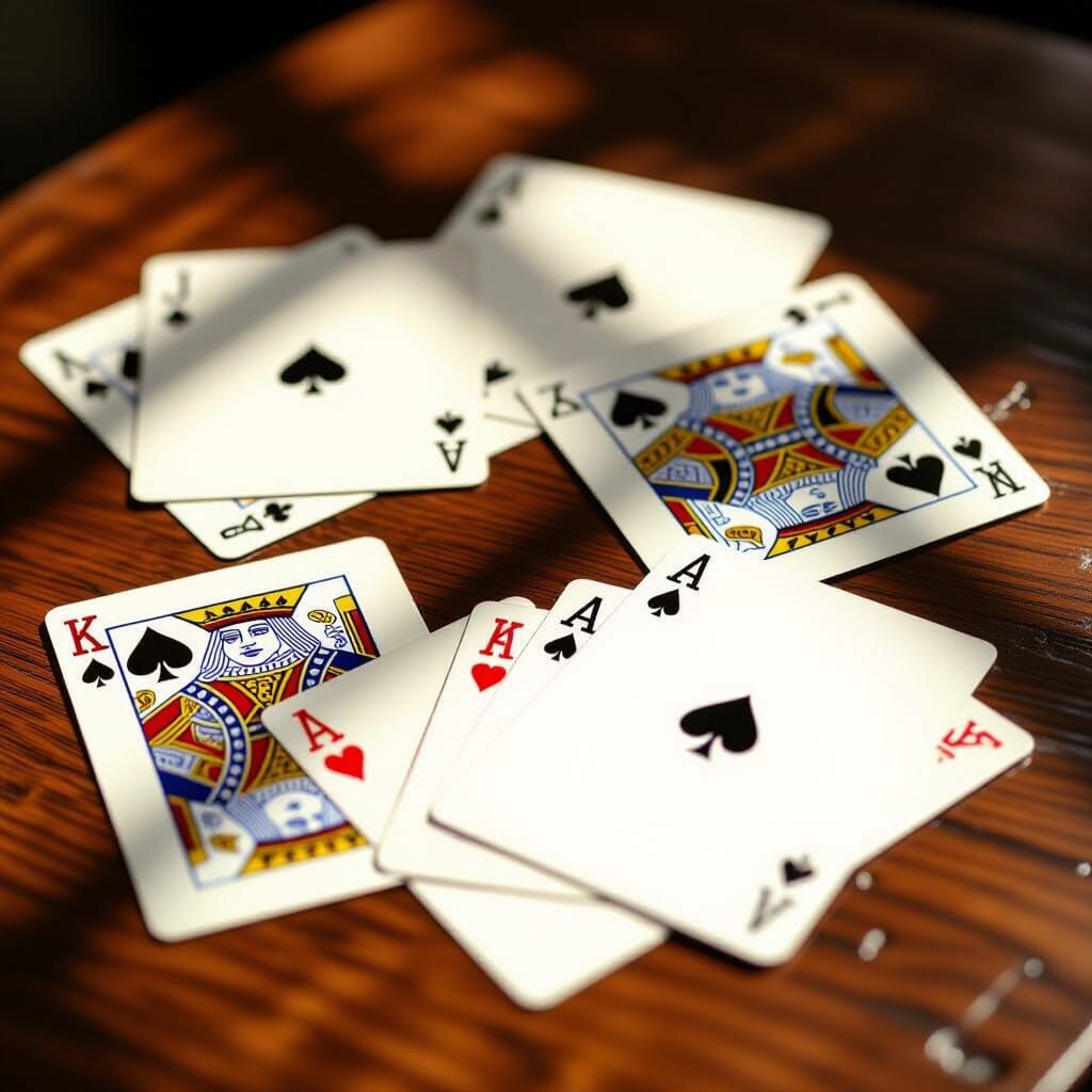 Playing Cards Pairs in Photorealistic Style