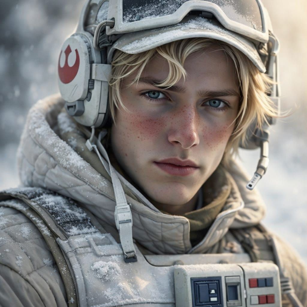 Germanic Rebel Trooper in Winter Combat Fatigues