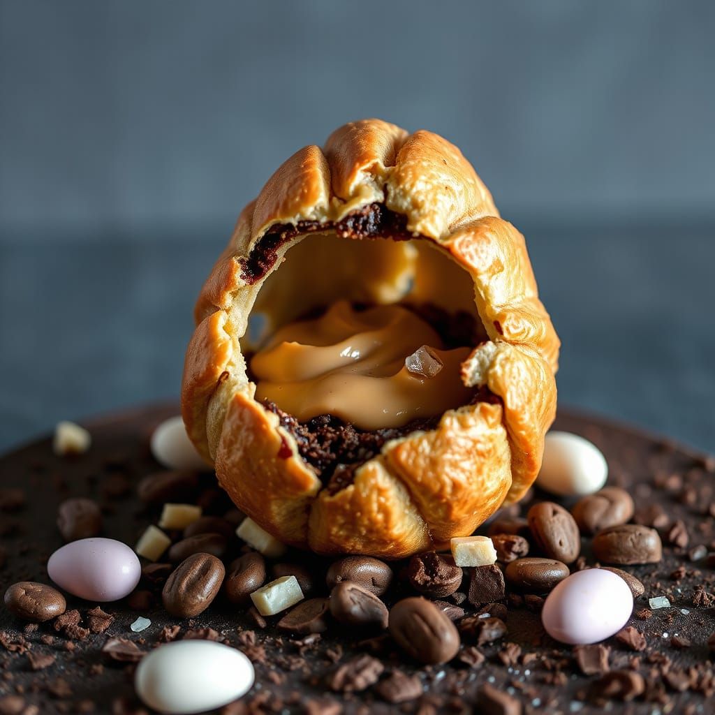 easter salty nutty peanut butter cocoa potato knish