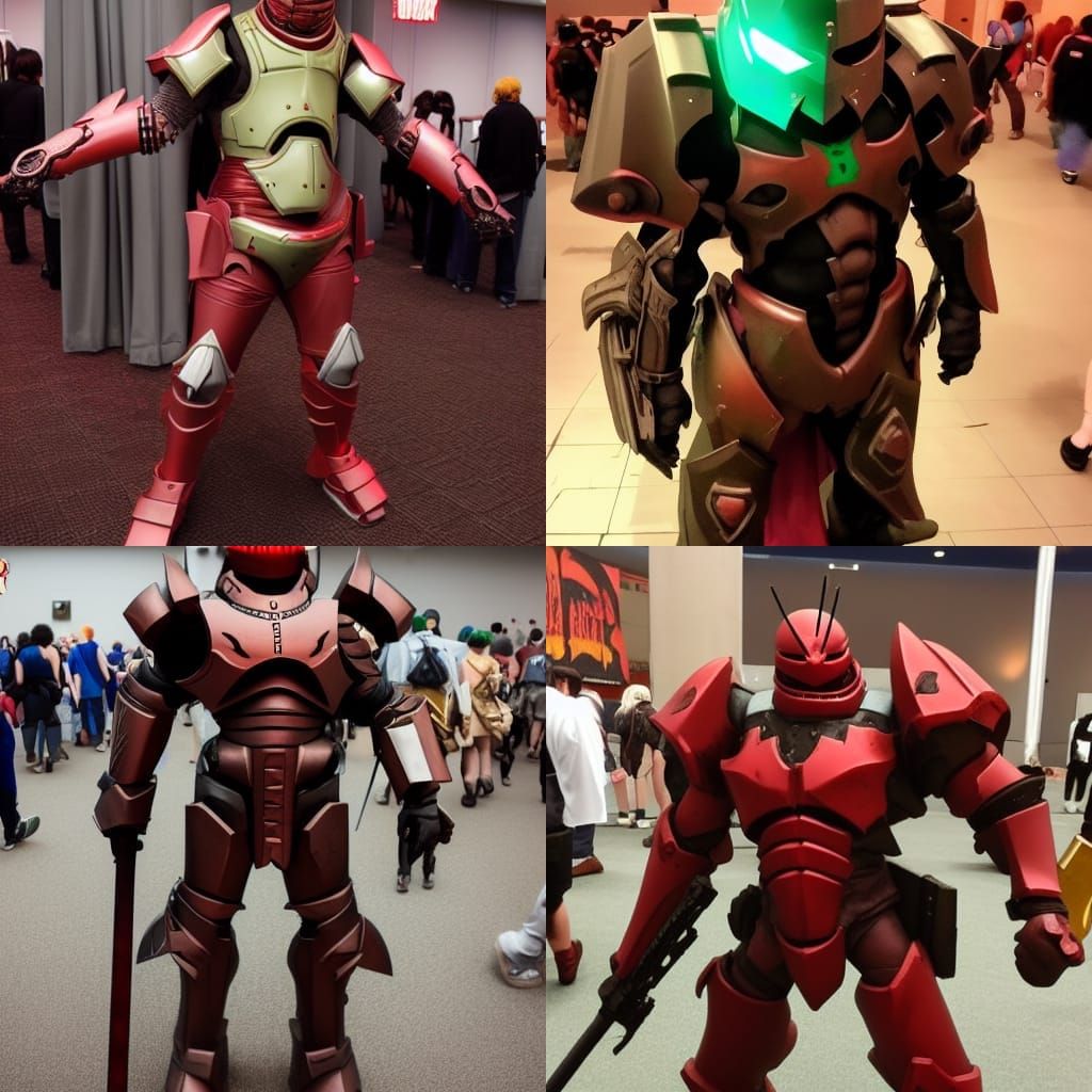 Doomslayer Attends Anime Convention