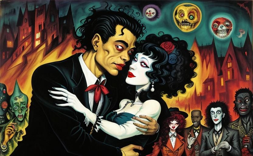 Vampires in Love: A Dark Fantasy Afrofuturist Vision