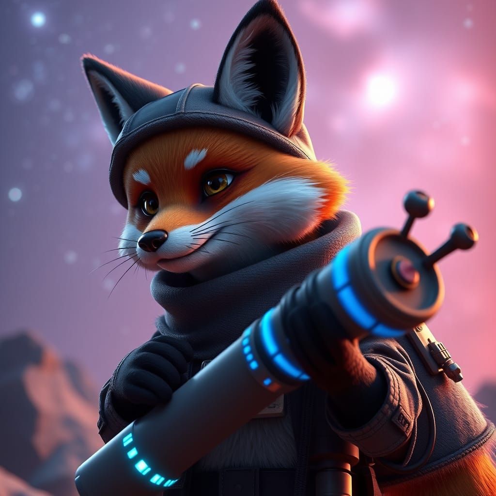 Fox astronomer
