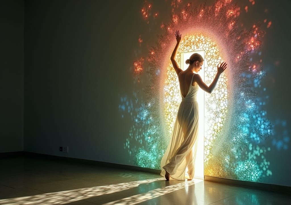 Shadow Dance: A Study in Light and Illusion