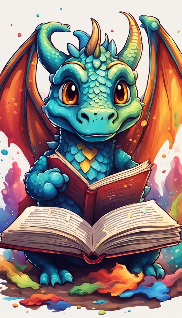 Book dragon