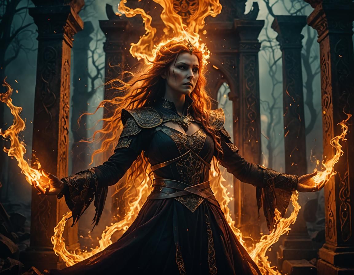 Goddess Styx Welcomes Souls to the Underworld