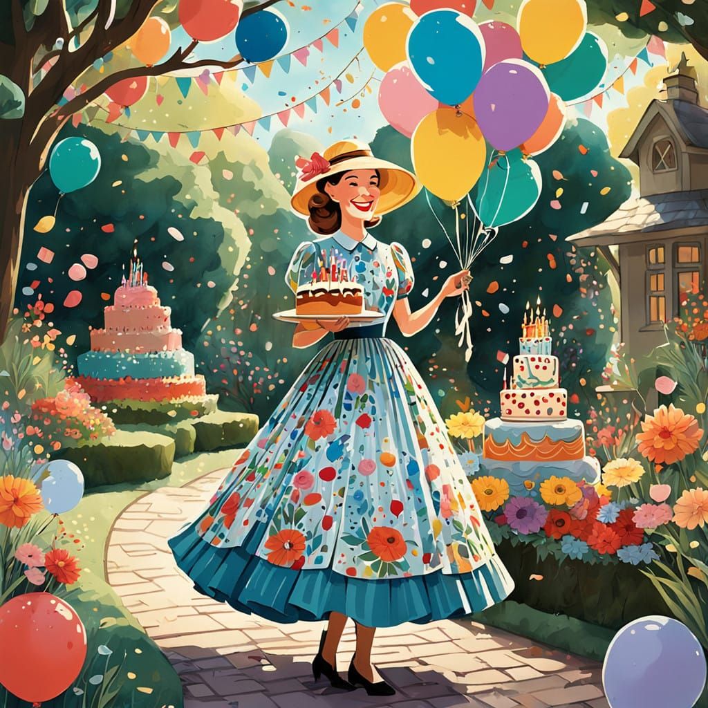 Vibrant Whimsy Birthday Celebration