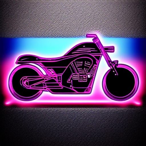 AI Generated Motorbike Image