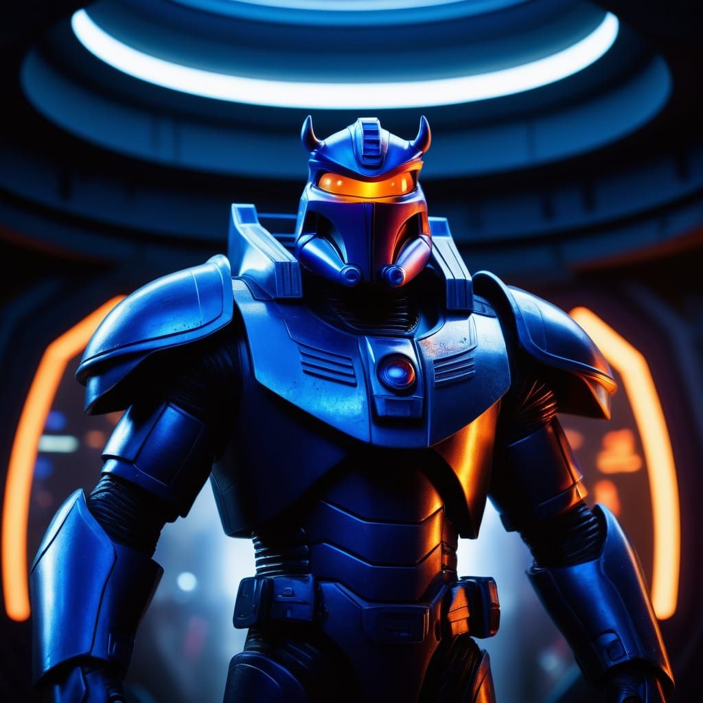 Emperor Zurg in Epic Futuristic Armor