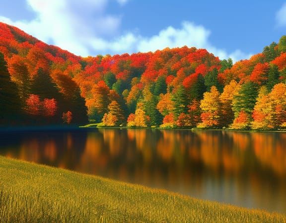 West Virginia: Blue Ridge Mountains in Autumn