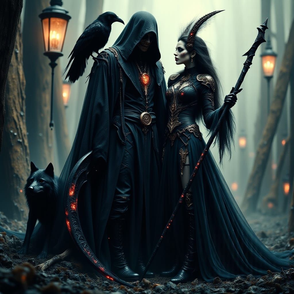 Forbidden Love in a Dark Fantasy Battlefield