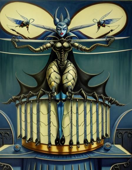 Wicked Insect Woman