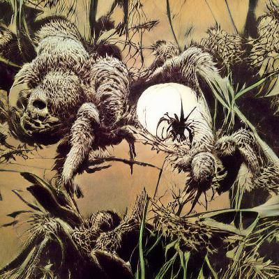 Detailed Tarantula Portrait