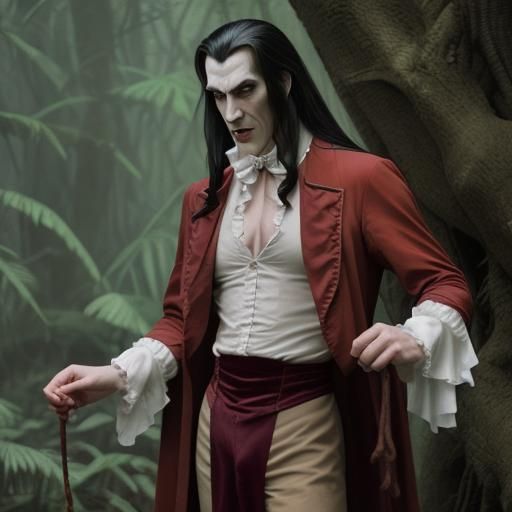 Count Dracula Cosplays Tarzan