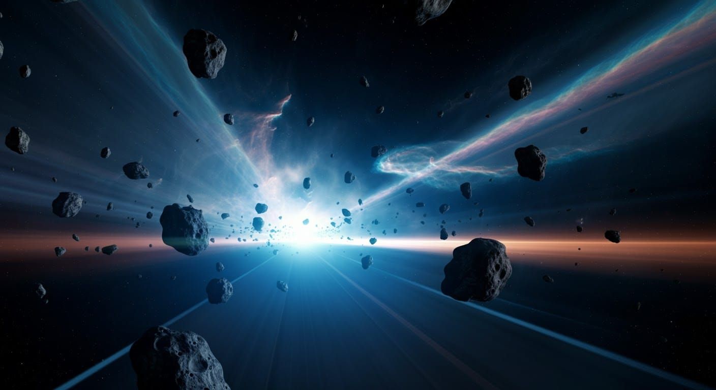 Warp Speed: A Deep Space Wormhole Journey