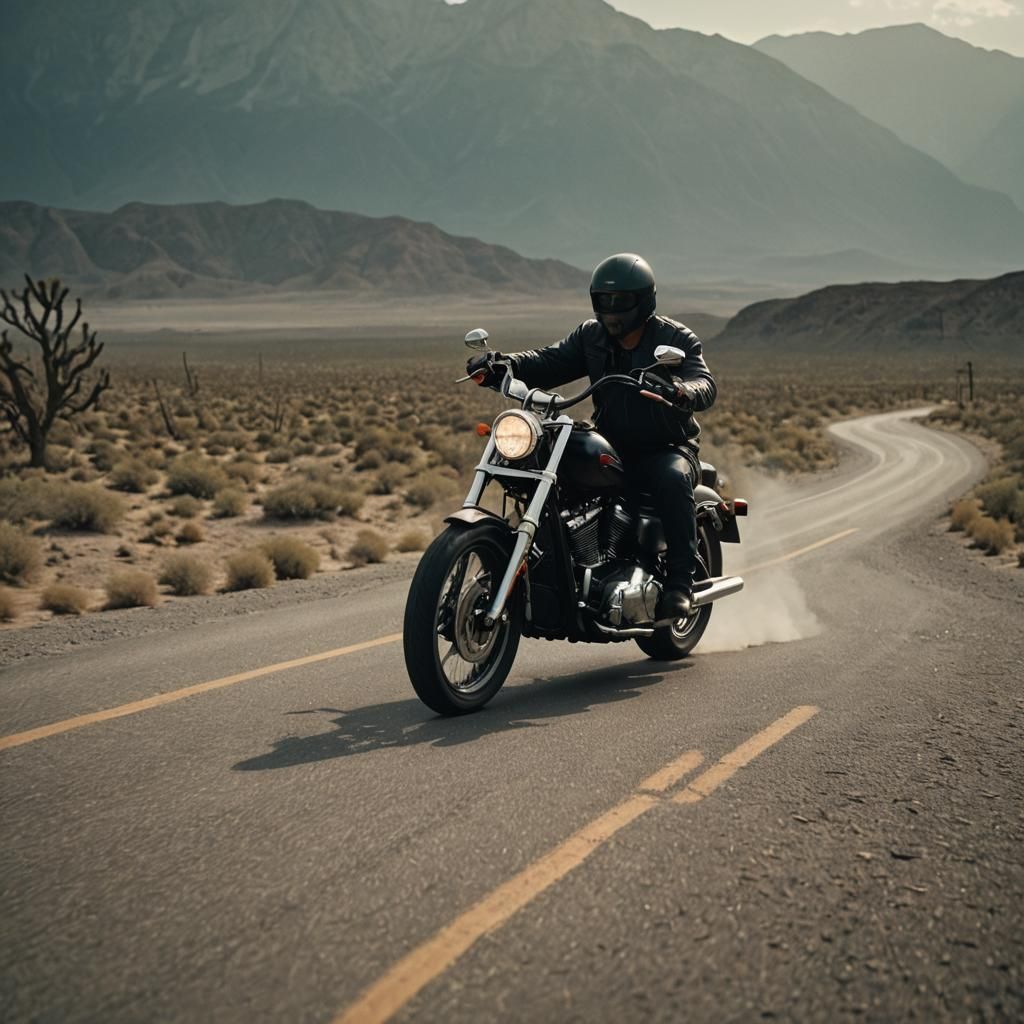 Harley Davidson: Cinematic Film Still