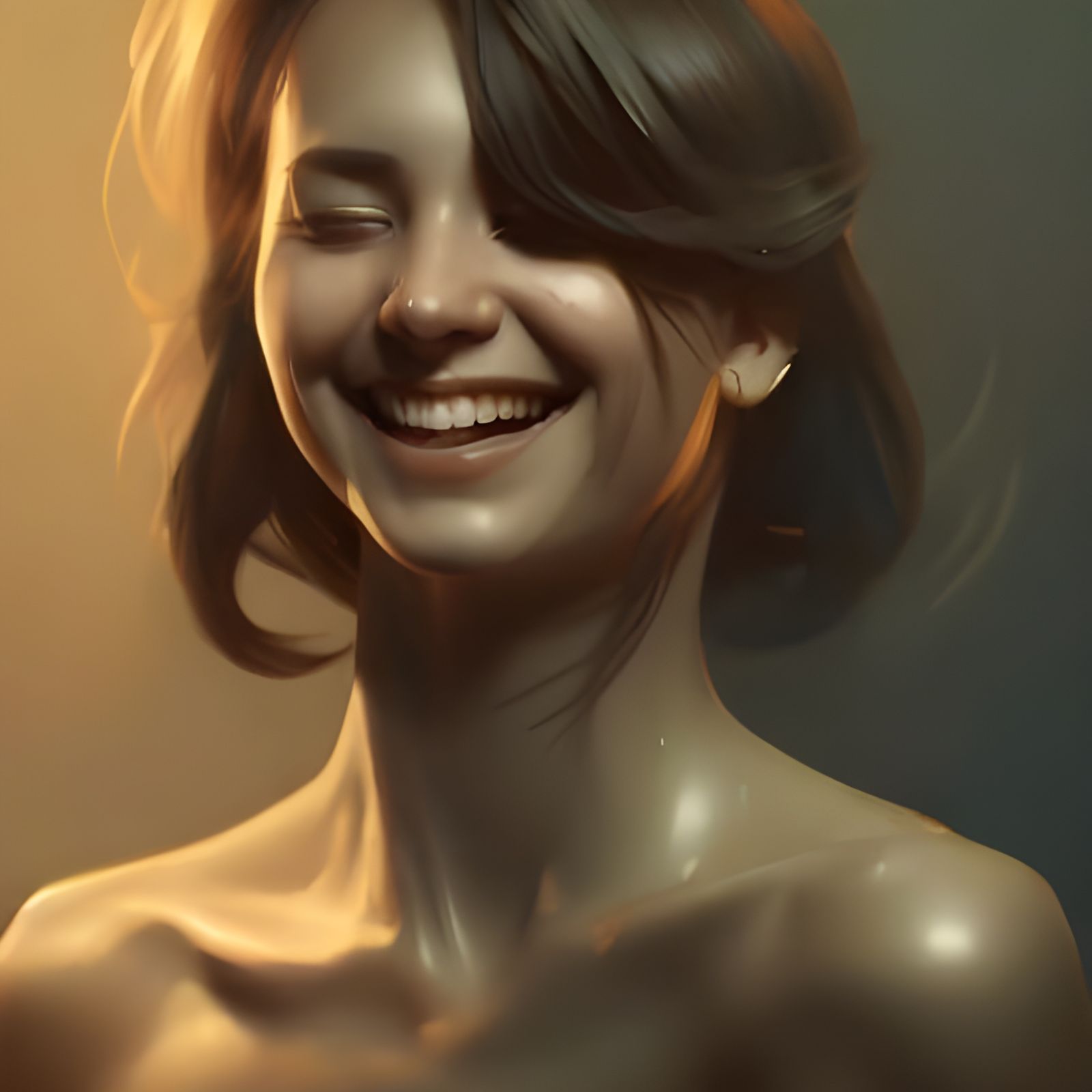 Laughing Girl